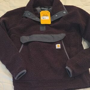 Carhartt Dark Purple Sherpa Pullover